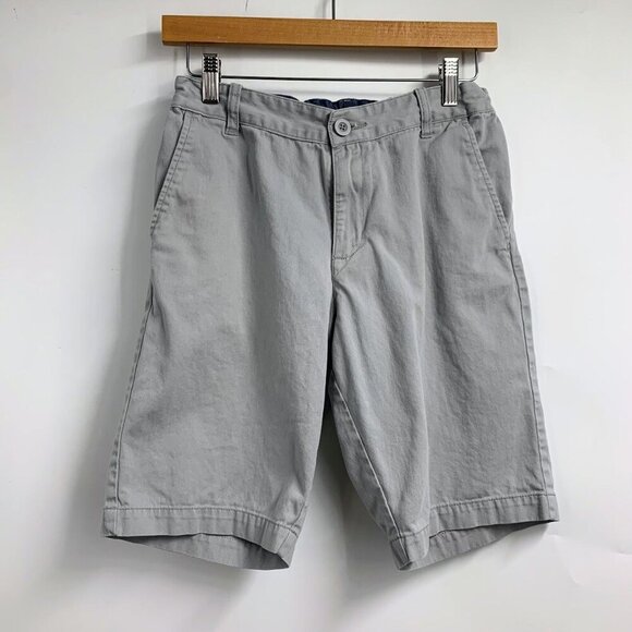 Hanna Andersson Boy's Stan Cotton Flat Front Outdoor Shorts SIze 14-16 - Picture 1 of 12
